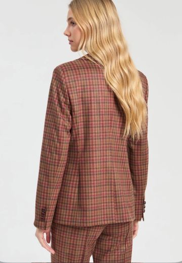 VILAGALLO 33780 HOUNDSTOOTH TILE JACKET
