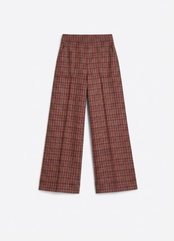 VILAGALLO 33844 HOUNDSTOOTH TILE TROUSER