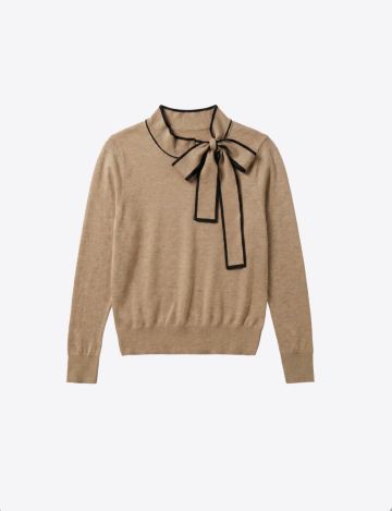VILAGALLO 33977 CAMEL BOW KNIT