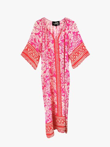 YIPPIE HIPPIE TUNIC PRINT DRESS