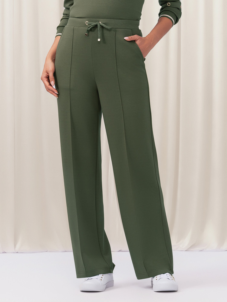 ELENA WANG EW35206 KHAKI PANT
