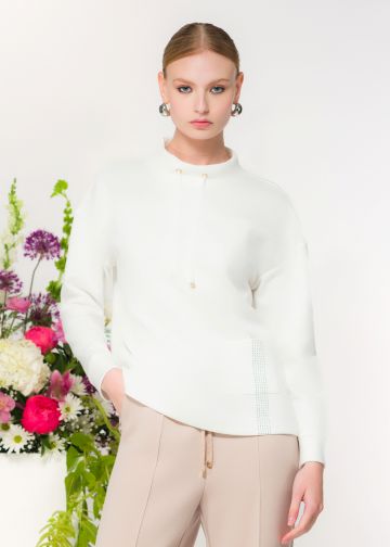 ELENA WANG EW36128 SWEATSHIRT