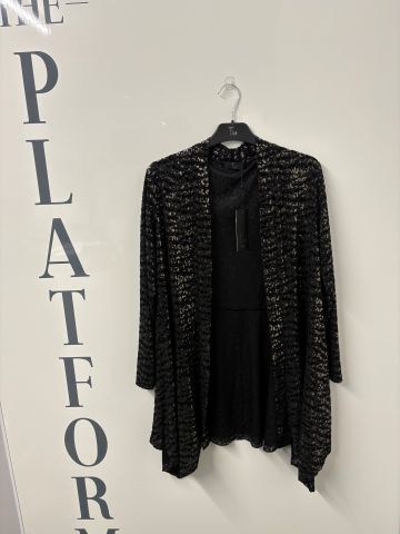 TIA 77631 PRINT WATERFALL JACKET