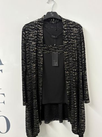 TIA 77631 PRINT WATERFALL JACKET