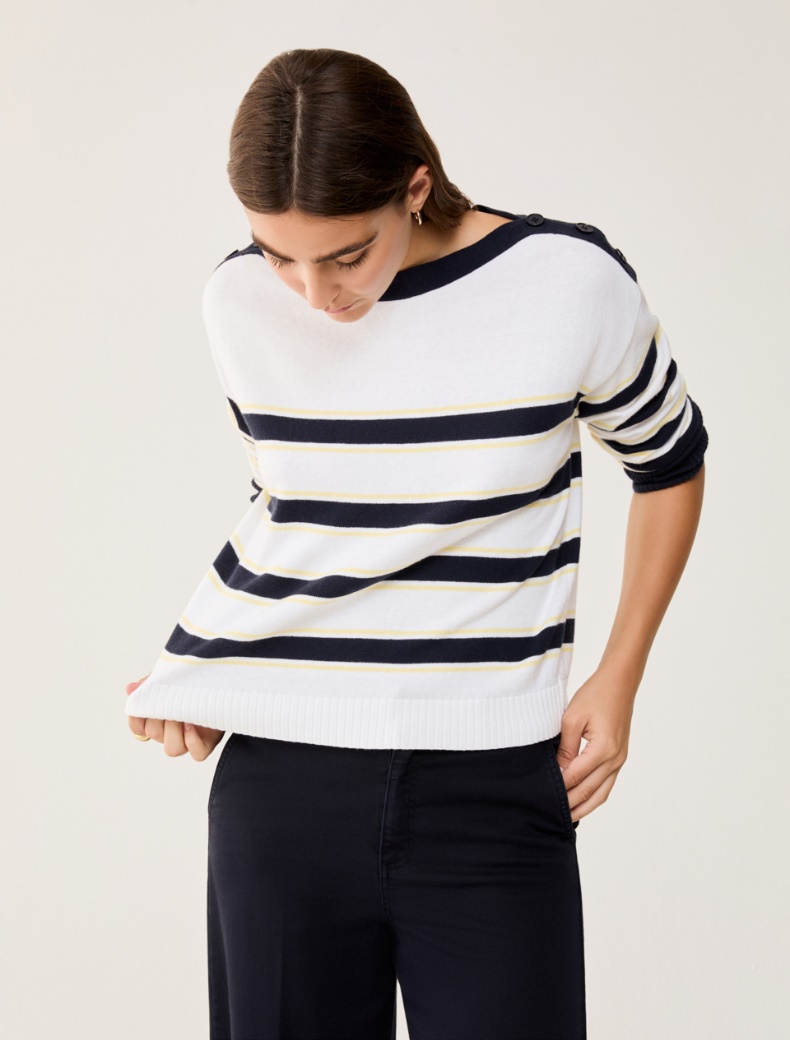 PENNY BLACK SAILOR STRIPE SWEATER
