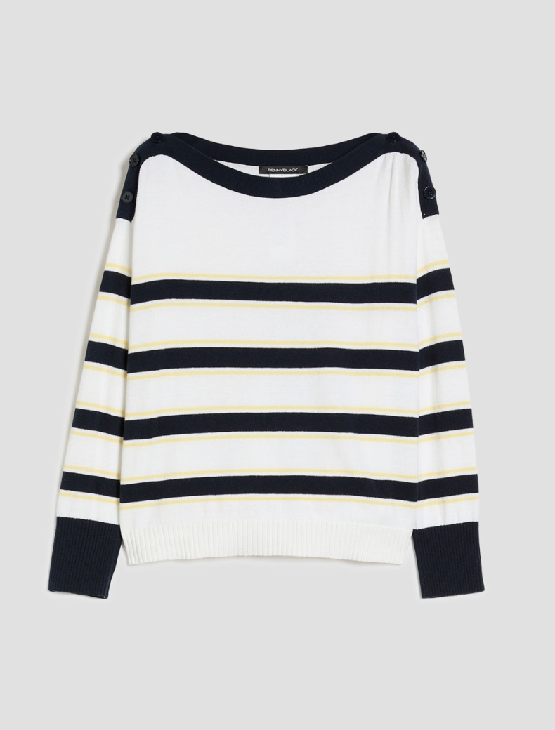 PENNY BLACK SAILOR STRIPE SWEATER