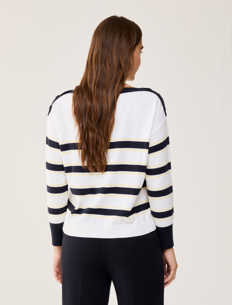 PENNY BLACK SAILOR STRIPE SWEATER