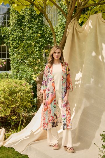 TIA 77645 FLOWING COAT