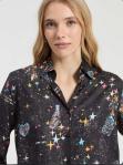 VILAGALLO 34073 CONSTELLATION PRINT SHIRT