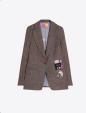 VILAGALLO 33738 PLAID BLAZER 