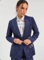 VILAGALLO 33739 NAVY CORDUROY BLAZER