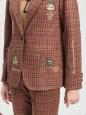 VILAGALLO 33780 HOUNDSTOOTH TILE JACKET