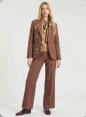 VILAGALLO 33844 HOUNDSTOOTH TILE TROUSER
