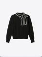 VILAGALLO 33976 BLACK BOW KNIT