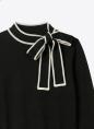 VILAGALLO 33976 BLACK BOW KNIT