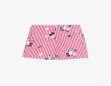 VILAGALLO 33364 RED STRIPED SHORTS