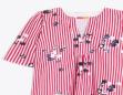 VILAGALLO 33372 RED STRIPED DRESS