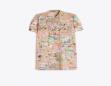 VILAGALLO 33563 CALIFORNIA PRINT SHORT DRESS