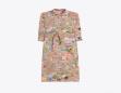 VILAGALLO 33665 CALIFORNIA PRINT SHIRT DRESS