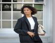 CHALK DREW PINSTRIPE BLAZER