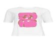 I'CONA T SHIRT 64262 60061 PINK GRAPHIC