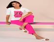 I'CONA T SHIRT 64262 60061 PINK GRAPHIC