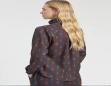 VILAGALLO 33997 STRIPED INDIAN FLOWER SHIRT