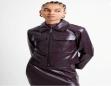 FRENCH CONNECTION KAYLEIGH PU BOMBER JACKET