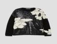 PENNY BLACK SEQUIN ADORNED JACQUARD SWEATER