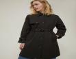 PENNY BLACK RIGEL BLACK TRENCH COAT
