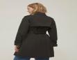PENNY BLACK RIGEL BLACK TRENCH COAT