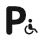 Accessible parking or drop-off point