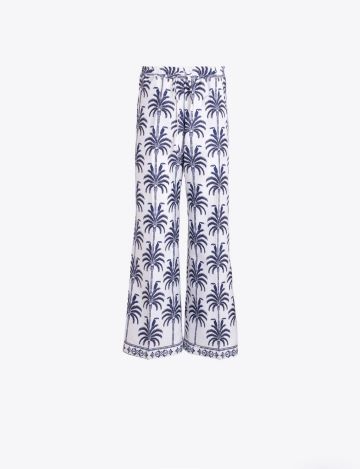 VILAGALLO 33591 TOUCAN AND PALM TREE PANT