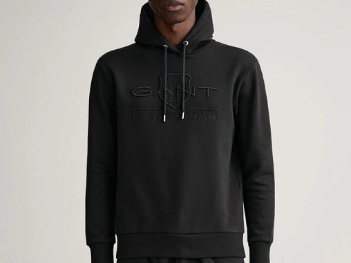 GANT Tonal Archive Sheild Hoodie