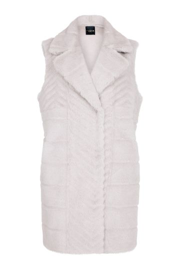 I'CONA 69012 FAUX FUR GILET